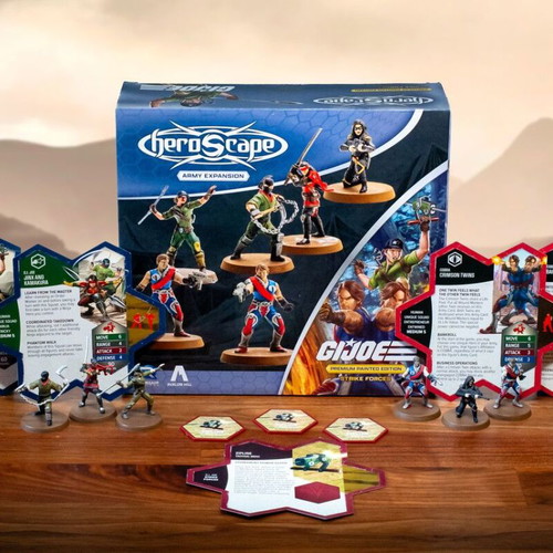 Hasbro Renegade Studios 2026 Heroscape GI Joe Strike Forces Army Expansion new