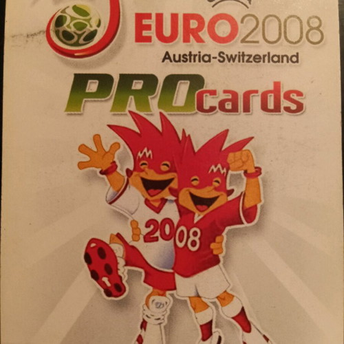 Zlatan Ibrahimovic Euro 2008 card like new