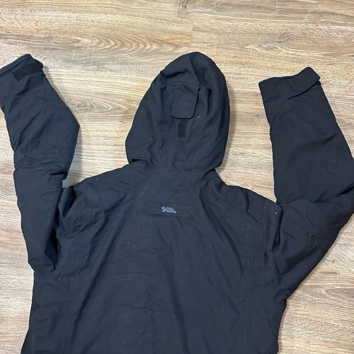Fjallraven Nuuk Hydratic G1000 parka used, size S, black