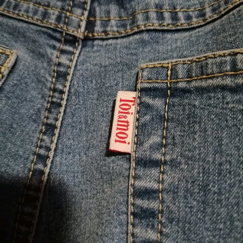 Toi Moi jeans used, medium waist size, blue