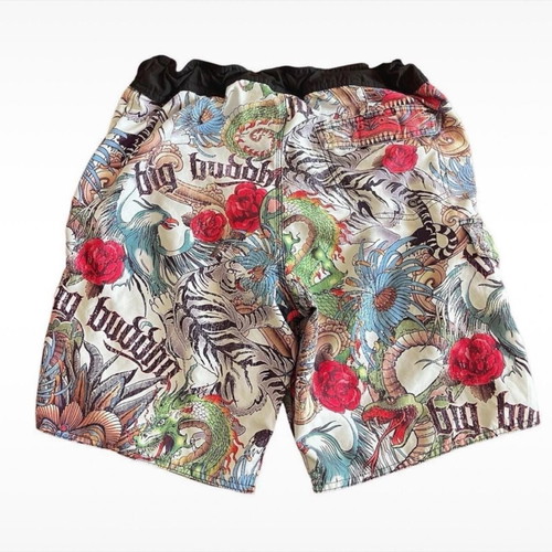 Big Buddha men's colorful printed shorts size L used