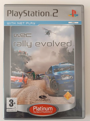 W2C Rally Evolved PS2 Greek with Manual like new