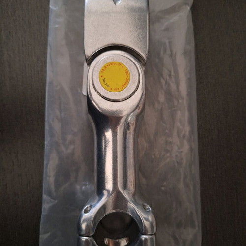 Adjustable chrome bicycle stem new