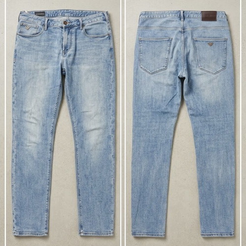 Emporio Armani men's denim jeans, blue