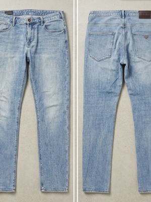 Emporio Armani men's denim jeans, blue