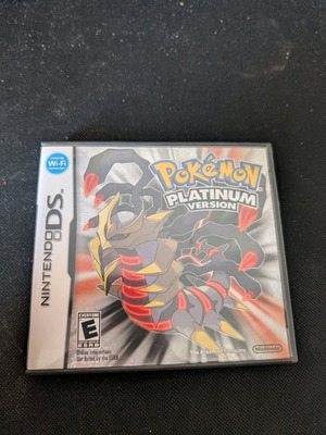Pokemon Platinum like new with manual