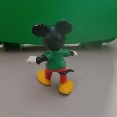 Mickey small figure used, genuine, 70s Disney