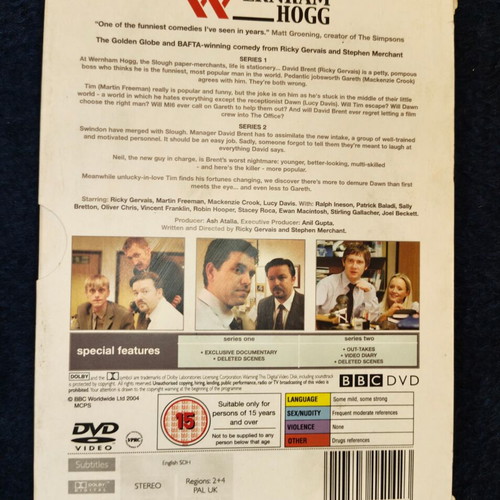 The Office complete series one & two DVD used with English subtitles