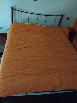Double quilt used, reversible 180×200 cm