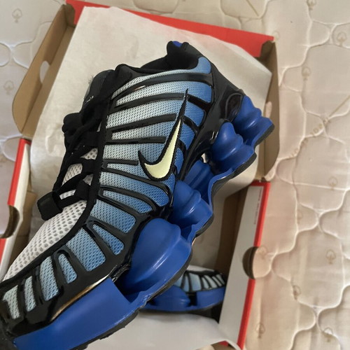 Nike Shox TL new with box, blue athletic shoes