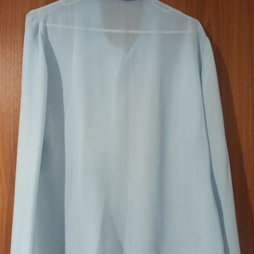 Sheer turquoise shirt like new, one size