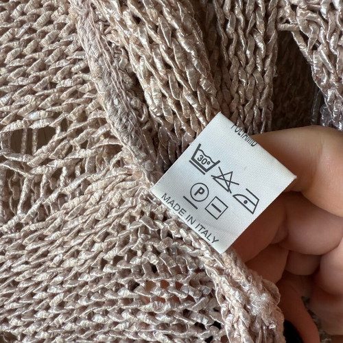 Rococo knitted versatile bolero scarf made in Italy like new