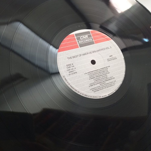The Best Of Amor De Mis Amores Vol. 3 vinyl record new, Latin