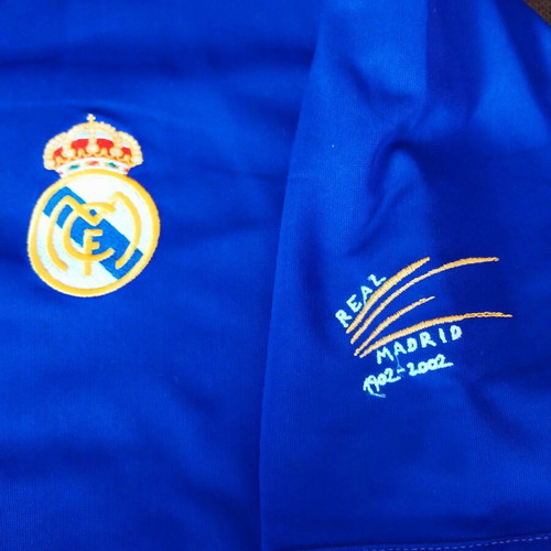 Real Madrid Centenary 1902-2002 Adidas Originals Reversible Jersey new