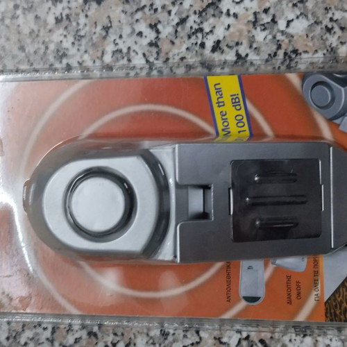 Door stop with alarm new