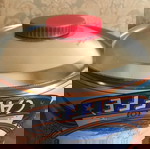  μεταλλικός τενεκές Mrs Rose από συσκευασία espresso των 3kg, retro vintage ρετρό γλάστρα, διακόσμηση