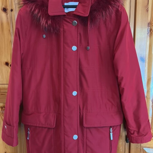 Barisal jacket used, red, size M