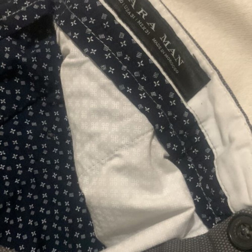 Zara pants No40 gray like new
