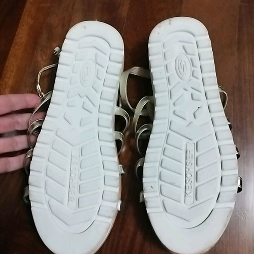Gold Sandals new, size 36