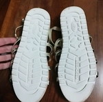 Gold Sandals new, size 36