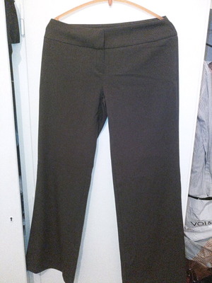 Dolce & Gabbana pants used, black fitted fabric, size L