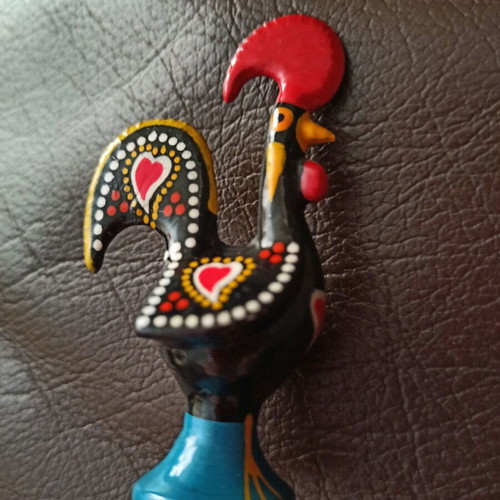 Portugal Rooster used, handmade folk art