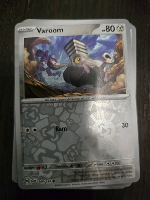 Pokemon card Varoom new