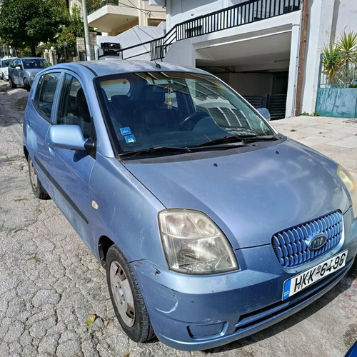 Kia Picanto 2006 model, 120000km, blue, manual petrol car