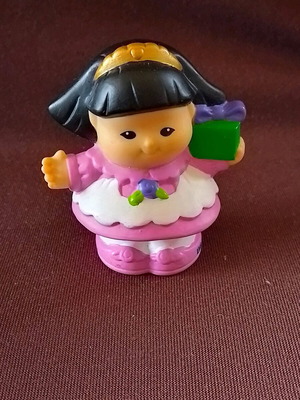 Little People Sonya Lynn с коледен подарък 2004 като ново Mattel