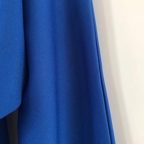 Vintage dress used, blue electric midi, EU 40