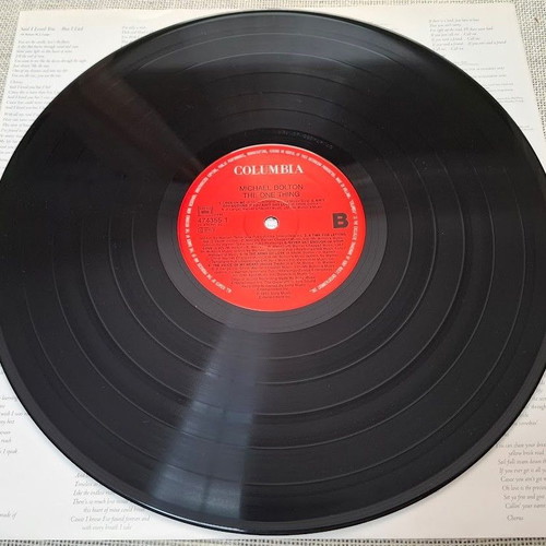 Michael Bolton The One Thing LP like new, rock