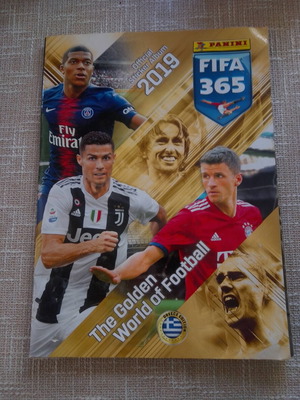 Panini FIFA 365 2019 Greece Edition album like new