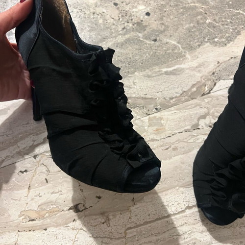 Nine West black ankle boots like new, size 39