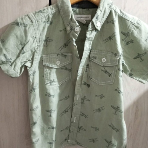 Children's shirts and denim shorts, 3 years, set of 4