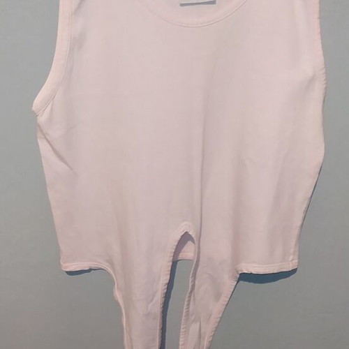 Pink soft top used, size M