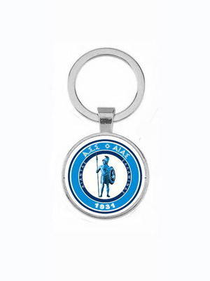 Μπρελόκ Αίας Σαλαμίνας καινούργιο με επικάλυψη ακρυλικό γυαλί