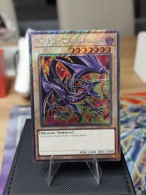 Red-Eyes Black Dragon Platinum Secret Rare Yu-Gi-Oh! card