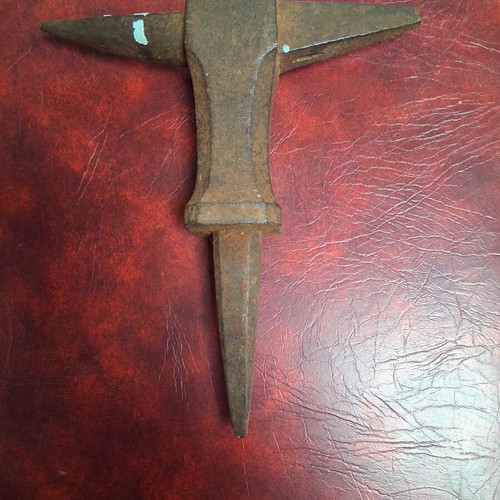 Antique jeweler's anvil used, good condition