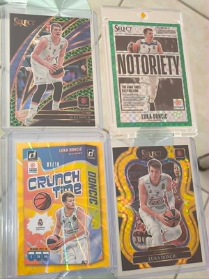 Luka Doncic EuroLeague Panini Select SSP card lot /5 /10