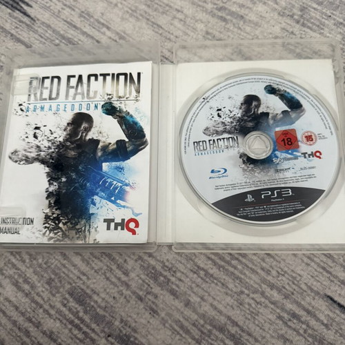 Red Faction Armageddon PS3 game, complete, fair condition