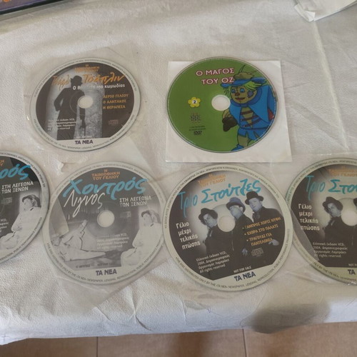 Collectible DVD set 6 plus 2 unused children's DVDs gift