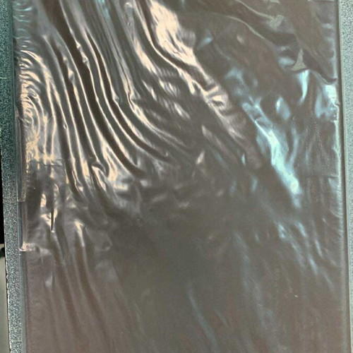 Brown Soumen office desk pad, leatherette surface