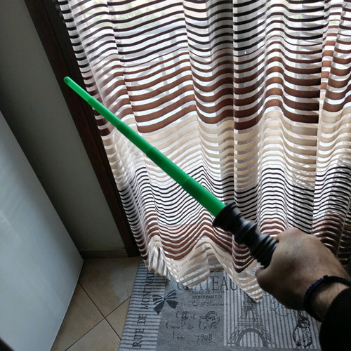 3D Printed Star Wars Lightsaber with Collapsible Blade like new
