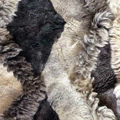 Leather rug from New Zealand sheep new and unused