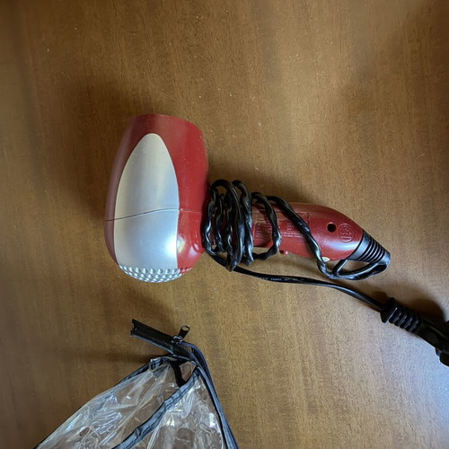 Travel size hair dryer like new with pouch