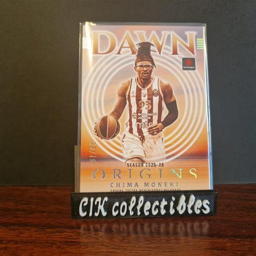 Panini Euroleague Origins Red Star Zvezda Moneke Dawn card new