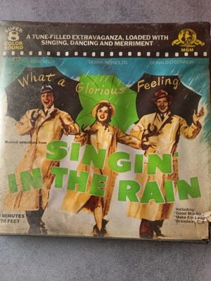 Vintage φιλμ Singin' in the Rain Super 8 μεταχειρισμένο, μιούζικαλ MGM