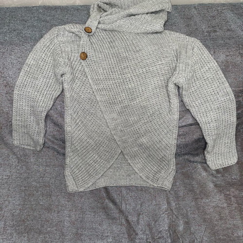 Pullover sweater gray like new, one size