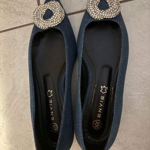 Envie Shoes ballerinas size 38 like new, blue