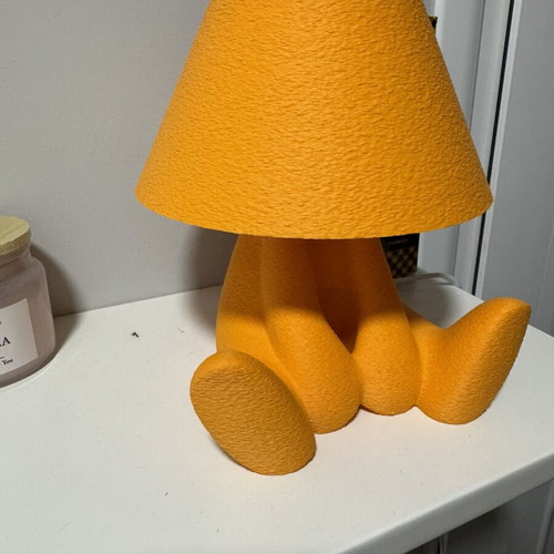 3D Printed Table Lamp with Original Design, made to order